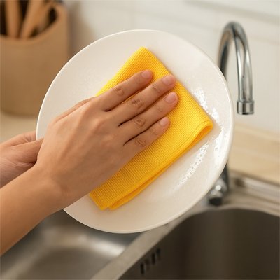 Chiffon-microfibre-jaune