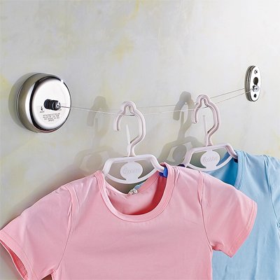 Corde-à-linge-rétractable-double