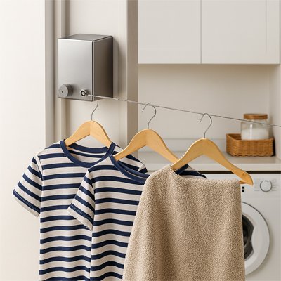 Corde-à-linge-rétractable-invisible