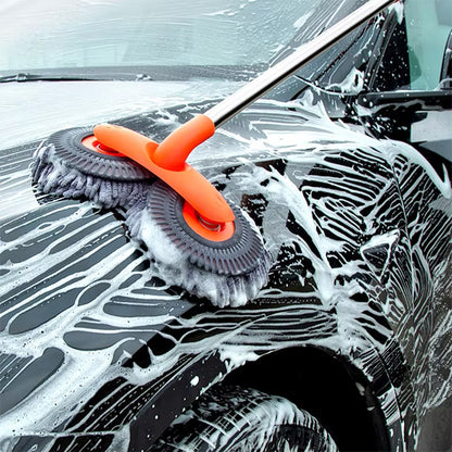 balai-serpillère auto double surface nettoyante