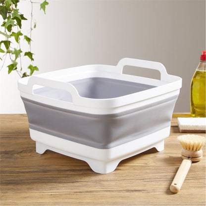la bassine pliable a une vidange