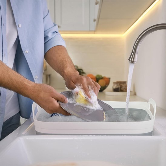 La bassine pliable a de multiples utilisations journalières