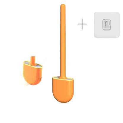 Brosse pour les Toilettes - l'Aplati-Brosse bis™