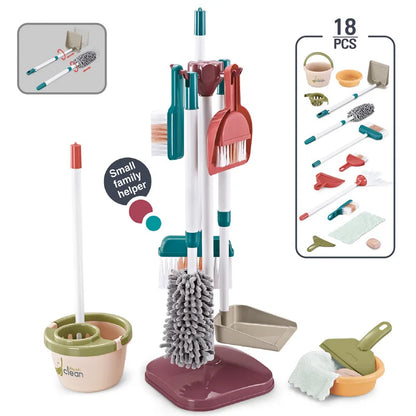 chariot-menage-enfant-18pcs