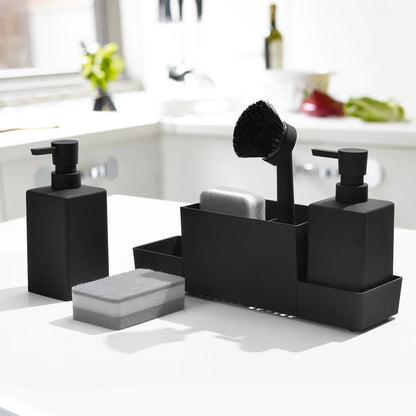 distributeur-de-savon-cuisine-noir