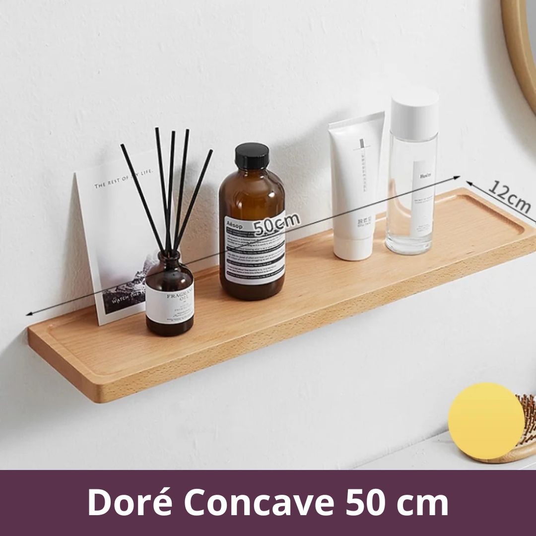 etagere-bois-salle-de-bain-dore-concave-50cm