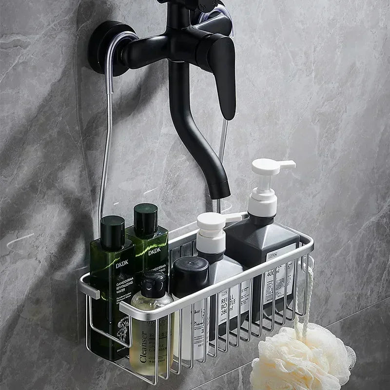 etagere-de-douche-argenté
