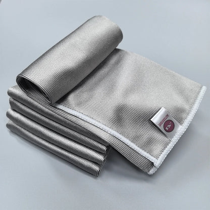 Crocher la microfibre par l'étiquette
