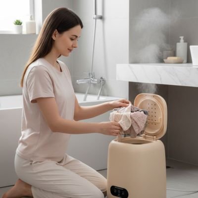 Mini machine à laver le linge facilement