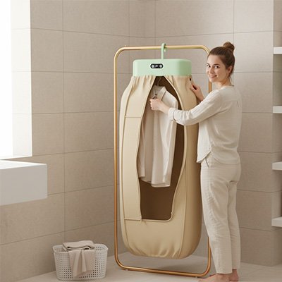 mini-seche-linge-salle-de-bain