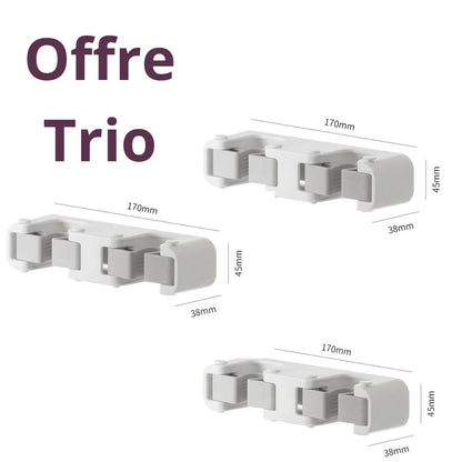 Porte Balai Mural – La solution ultime pour votre organisation