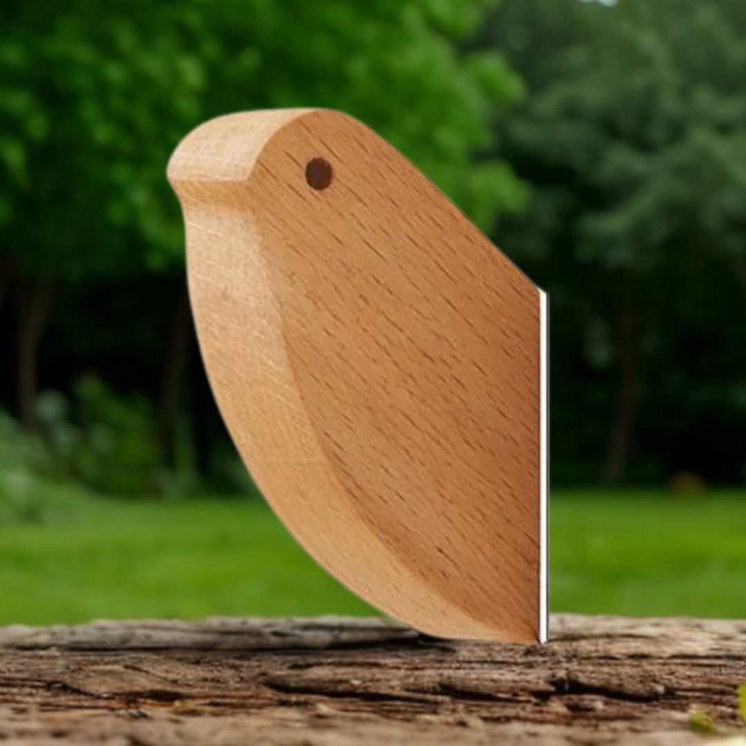 Patère Bois - Oiseau'"