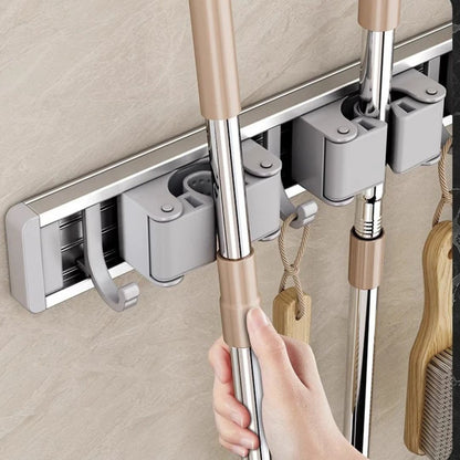 Porte Balai Mural - Rangement intelligent pour votre intérieur
