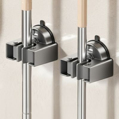 Porte balai mural fixation rapide