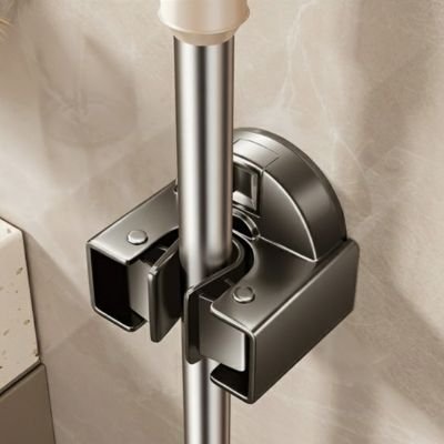 Porte balai mural fixation simple