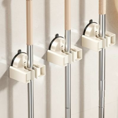 Porte balai mural sans trou