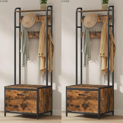 Porte Manteau Bois - 4en1 Vasa™
