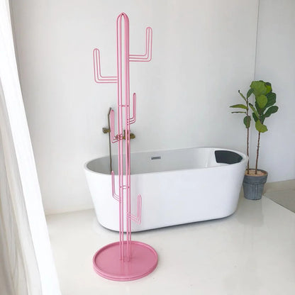 porte-manteau-cactus-rose