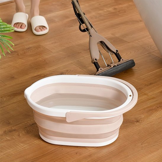 Seau pliable-pour laver les sols