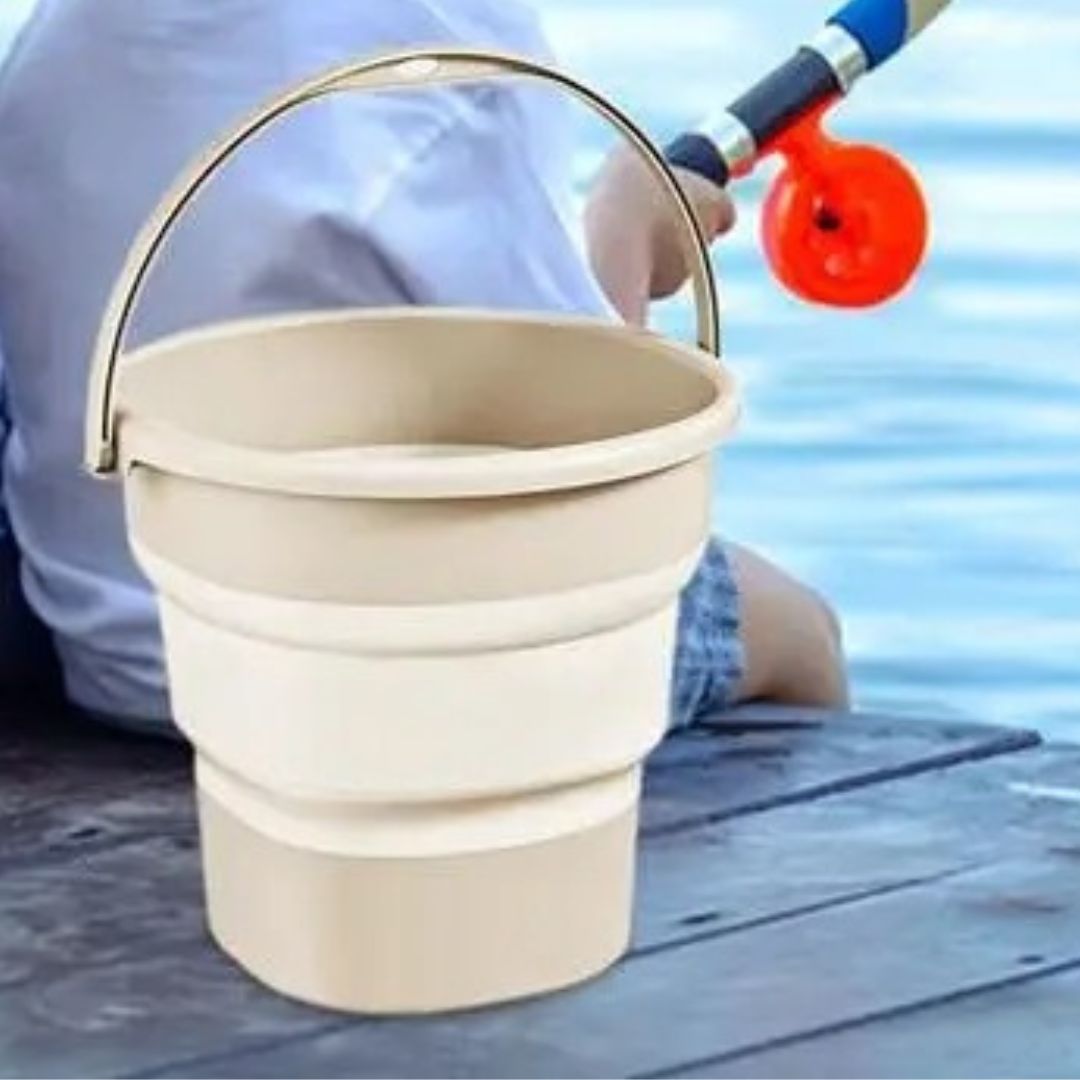seau-d'eau-pliable-beige