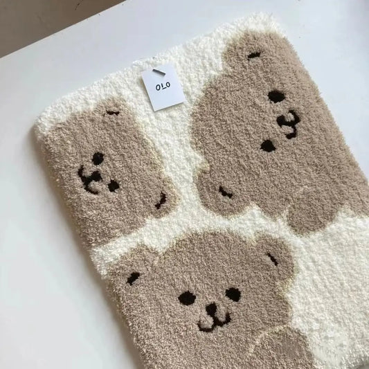 tapis-de-bain-antidérapant-ours-beige
